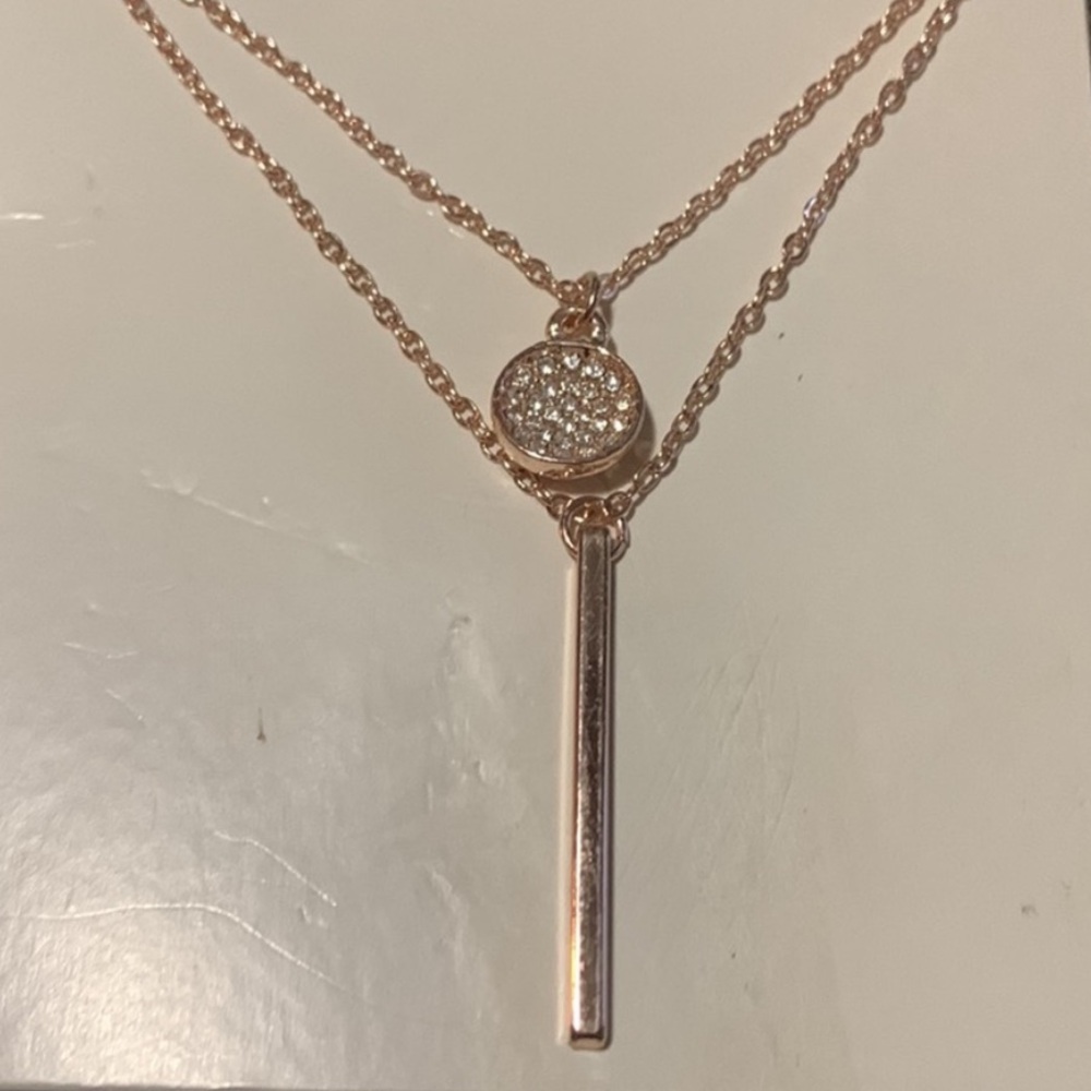 Rose Gold Double Necklace